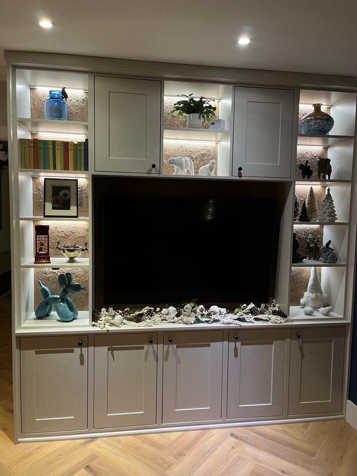 bespoke media TV units Somerset